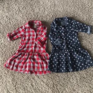 Bundle of 2 Button-Up Dresses